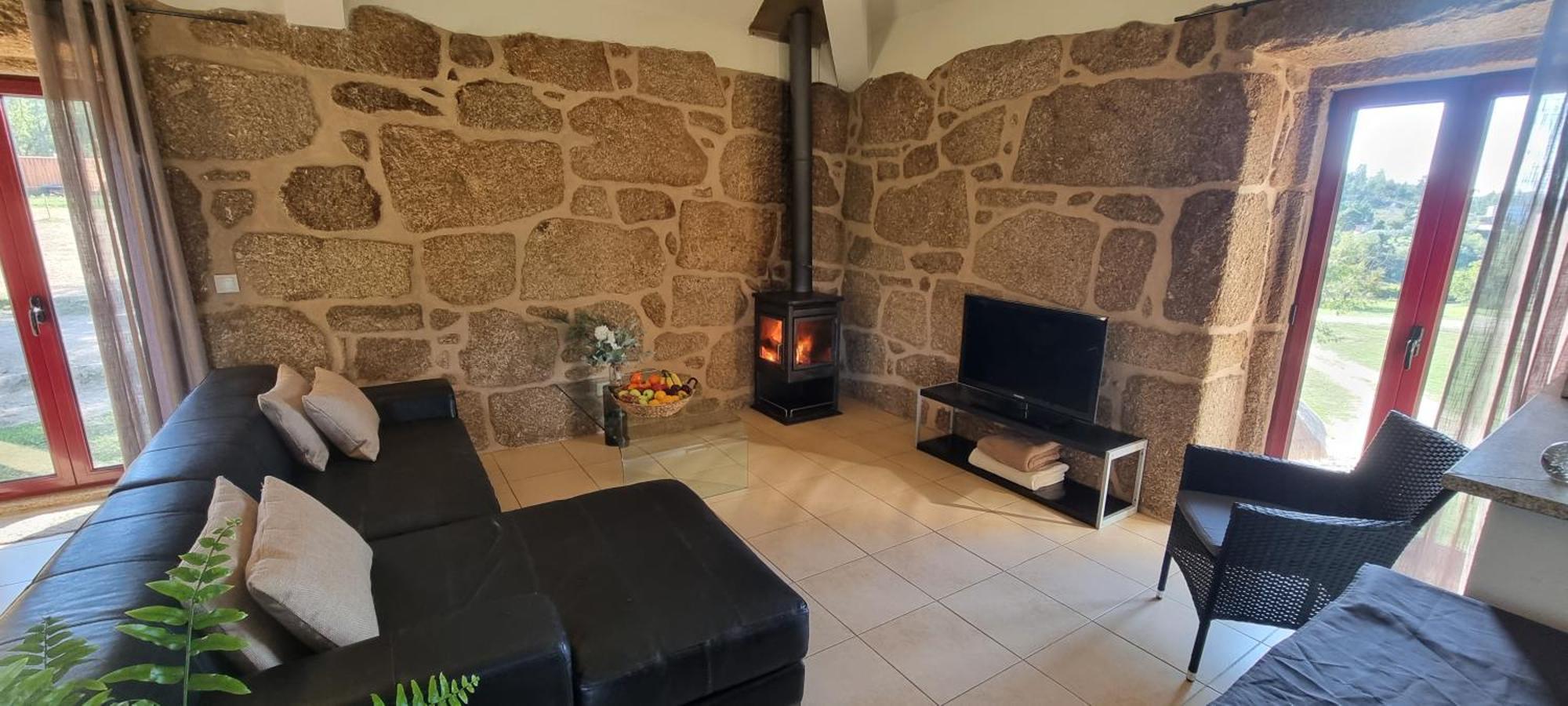 Ferienwohnung Quinta Da Adarnela Lagares da Beira Exterior foto